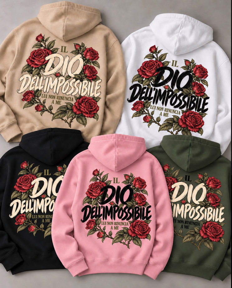 Felpa "Dio dell'Impossibile"